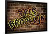 Tres Brooklyn (Graphitti)-null-Framed Poster