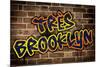 Tres Brooklyn (Graphitti)-null-Mounted Poster