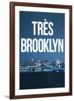 Tres Brooklyn (Skyline) Art-null-Framed Art Print