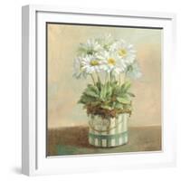 Tres Chic Daisies-Danhui Nai-Framed Art Print