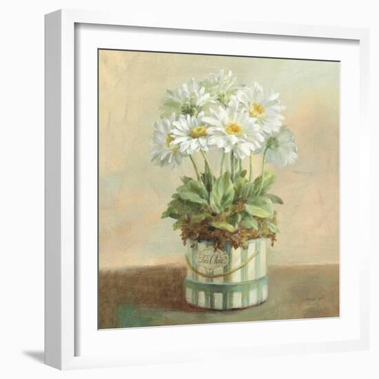 Tres Chic Daisies-Danhui Nai-Framed Art Print