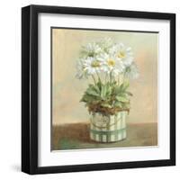 Tres Chic Daisies-Danhui Nai-Framed Art Print