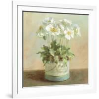 Tres Chic Poppies-Danhui Nai-Framed Art Print