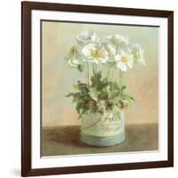 Tres Chic Poppies-Danhui Nai-Framed Art Print