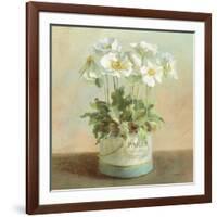 Tres Chic Poppies-Danhui Nai-Framed Art Print