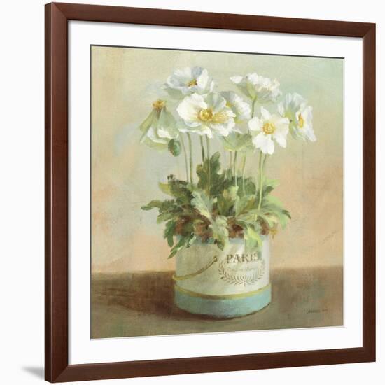 Tres Chic Poppies-Danhui Nai-Framed Art Print