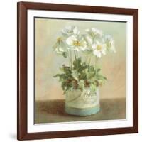 Tres Chic Poppies-Danhui Nai-Framed Art Print