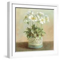 Tres Chic Poppies-Danhui Nai-Framed Art Print