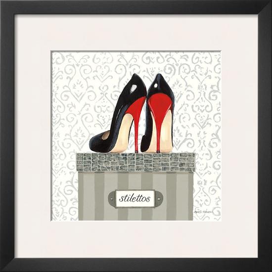 Tres Chic Square IV-Marco Fabiano-Framed Art Print