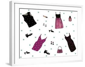 Tres Chic-Maria Trad-Framed Giclee Print