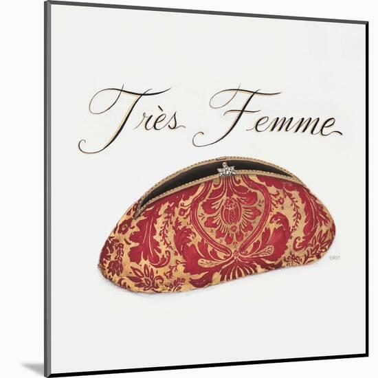 Très Femme-Emily Adams-Mounted Art Print