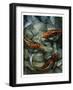 Tres Koi II-Tim O'toole-Framed Art Print