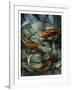 Tres Koi II-Tim O'toole-Framed Art Print