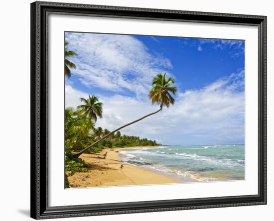 Tres Palmitas Beach, Puerto Rico, West Indies, Caribbean, Central America-Michael DeFreitas-Framed Photographic Print