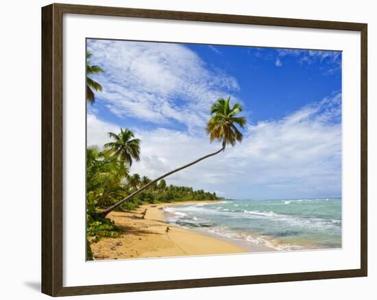 Tres Palmitas Beach, Puerto Rico, West Indies, Caribbean, Central America-Michael DeFreitas-Framed Photographic Print