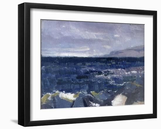 Treshnish Point from Iona-Francis Campbell Cadell-Framed Giclee Print