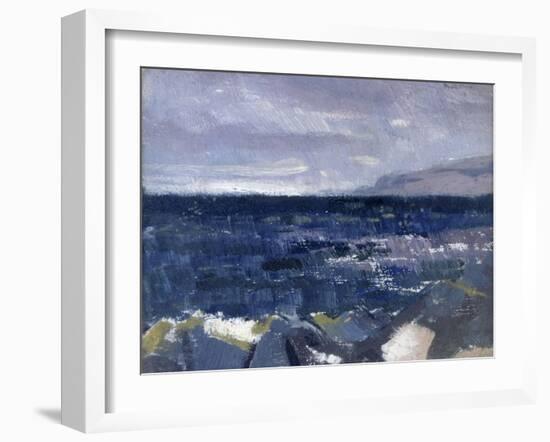 Treshnish Point from Iona-Francis Campbell Cadell-Framed Giclee Print