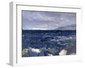 Treshnish Point from Iona-Francis Campbell Cadell-Framed Giclee Print