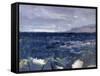 Treshnish Point from Iona-Francis Campbell Cadell-Framed Stretched Canvas