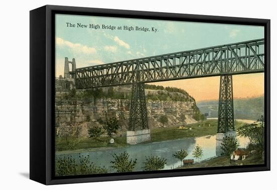 Tresle at High Bridge, Kentucky-null-Framed Stretched Canvas