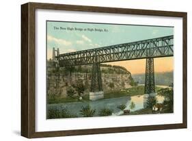 Tresle at High Bridge, Kentucky-null-Framed Art Print