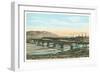 Trestle over Rio Grande, El Paso-null-Framed Premium Giclee Print
