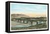 Trestle over Rio Grande, El Paso-null-Framed Stretched Canvas