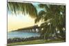 Trestle to Key West, Florida-null-Mounted Art Print