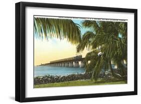 Trestle to Key West, Florida-null-Framed Art Print