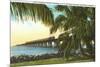 Trestle to Key West, Florida-null-Mounted Premium Giclee Print