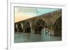 Trestle to Key West, Florida-null-Framed Premium Giclee Print