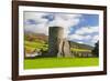 Tretower Castle, Powys, Wales, United Kingdom, Europe-Billy Stock-Framed Photographic Print