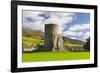 Tretower Castle, Powys, Wales, United Kingdom, Europe-Billy Stock-Framed Photographic Print