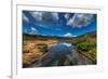 Treur River Crossing-demerzel21-Framed Photographic Print