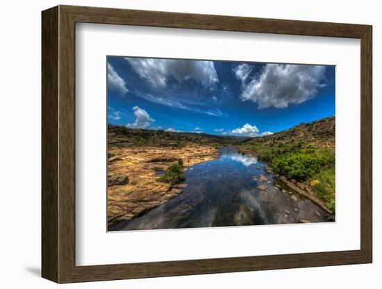 Treur River Crossing-demerzel21-Framed Photographic Print