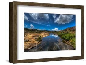 Treur River Crossing-demerzel21-Framed Photographic Print