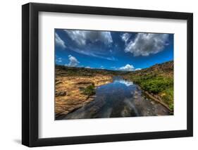 Treur River Crossing-demerzel21-Framed Photographic Print