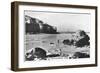 Trevaunance Cove, Cornwall Coast, 1937-null-Framed Giclee Print