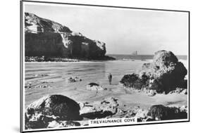 Trevaunance Cove, Cornwall Coast, 1937-null-Mounted Giclee Print