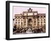 Trevi Fountain, 1890s-Science Source-Framed Giclee Print