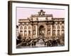 Trevi Fountain, 1890s-Science Source-Framed Giclee Print