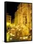 Trevi Fountain at Night, Rome, Italy-Connie Ricca-Framed Stretched Canvas