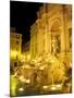 Trevi Fountain at Night, Rome, Italy-Connie Ricca-Mounted Photographic Print