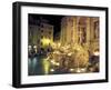 Trevi Fountain at Night, Rome, Italy-Connie Ricca-Framed Photographic Print