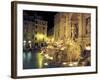 Trevi Fountain at Night, Rome, Italy-Connie Ricca-Framed Photographic Print