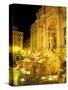 Trevi Fountain at Night, Rome, Italy-Connie Ricca-Stretched Canvas