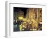 Trevi Fountain at Night, Rome, Italy-Connie Ricca-Framed Photographic Print