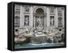 Trevi Fountain by Nicola Salvi Dating from the 17th Century, Rome, Lazio, Italy, Europe-Godong-Framed Stretched Canvas