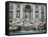 Trevi Fountain by Nicola Salvi Dating from the 17th Century, Rome, Lazio, Italy, Europe-Godong-Framed Stretched Canvas