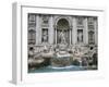 Trevi Fountain by Nicola Salvi Dating from the 17th Century, Rome, Lazio, Italy, Europe-Godong-Framed Photographic Print